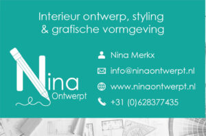 Nina Ontwerpt | Huisstijl Visitekaartjes achterkant - printklaar